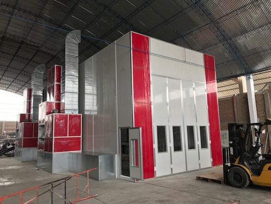 جودة معدات الطلاء لـ Yutong Bus Paint Room Diesel Heat Painting Equipment مصنع