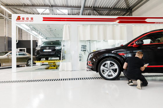 محطة التحضير للستائر البلاستيكية مشاريع ورشة عمل ألواح الصلب المجلفن