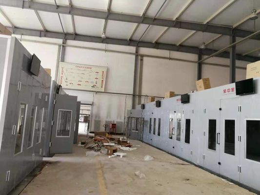 جودة كشك رش التدريب على طلاء السيارات الاحترافي في مدرسة الإصلاح مصنع