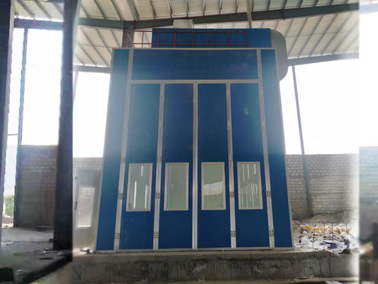 جودة كشك دهان الحافلات PLC شاشة تعمل باللمس التحكم في كشك طلاء الشاحنة مصنع