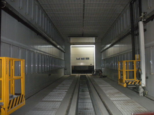جودة معدات طلاء قطار PLC مقاومة للحريق لغرفة طلاء العلامة التجارية الصينية لمصنع القطار مصنع