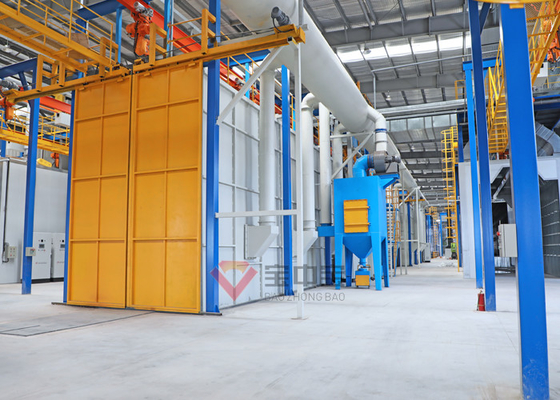 الآلات الآلية لـ PLC خط الطلاء الصناعة أجهزة الفرن الرش