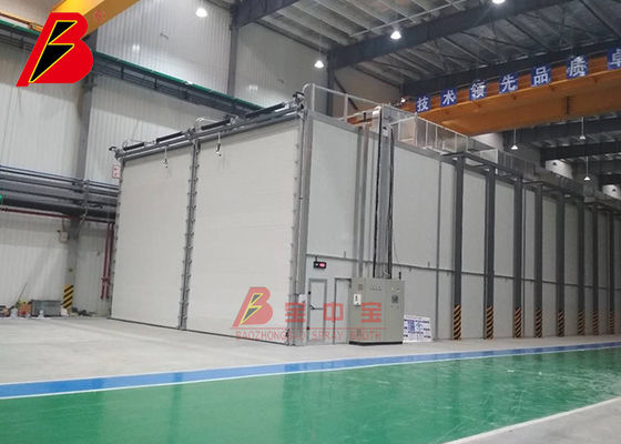 غرفة الخبز 49KW كشك الرذاذ الصناعي لشاحنة السيارة