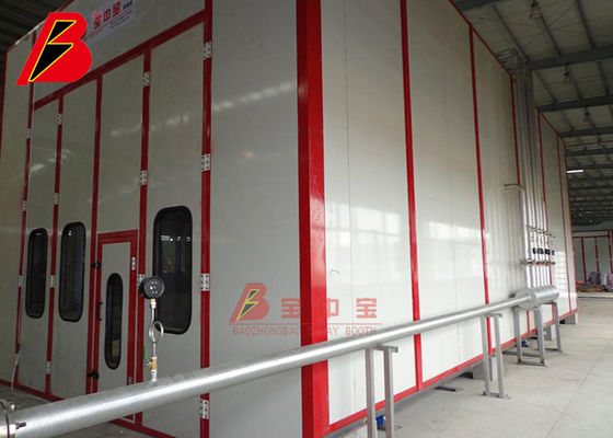 CE TUV BZB حافلة شاحنة خط إنتاج كشك تفتيش أمطار المياه