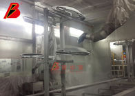 غرفة طلاء غطاء معدني للسيارة مع نظام روبوت لطلاء معدات طلاء خط الإنتاج