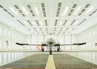 باب كبير عريض 10 أمتار لغرفة الطلاء بطائرة كشك الرش للطائرات