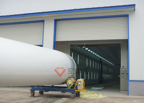 جودة Customied Wind Blade غرفة الرش الكبيرة لأبراج التوربينات الريحية معدات الطلاء مصنع
