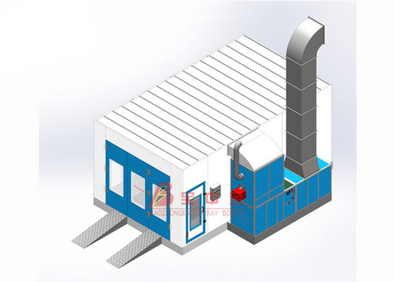 جودة CE TUV Car Car Spray Booth كفاءة دهان السيارات كشك تصميم غرفة الطلاء مصنع
