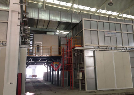 BZB Brand Bus Spray Booth مع خط طلاء كشك دهان غرفة الجسم الفولاذي القوي