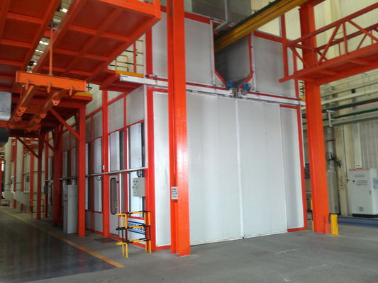 جودة كشك دهان الآلات الثقيلة لـ Yuanda Group Equipments Spray Booth Top Open مصنع