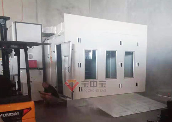 جودة غرفة رش طلاء السيارات AU / NZS Standard Spray Booth مع صندوق إضاءة خارجي مصنع