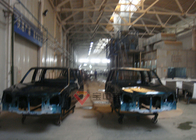 خط طلاء جسم السيارة الأوتوماتيكي لآلة طلاء السيارات في مصنع السيارات